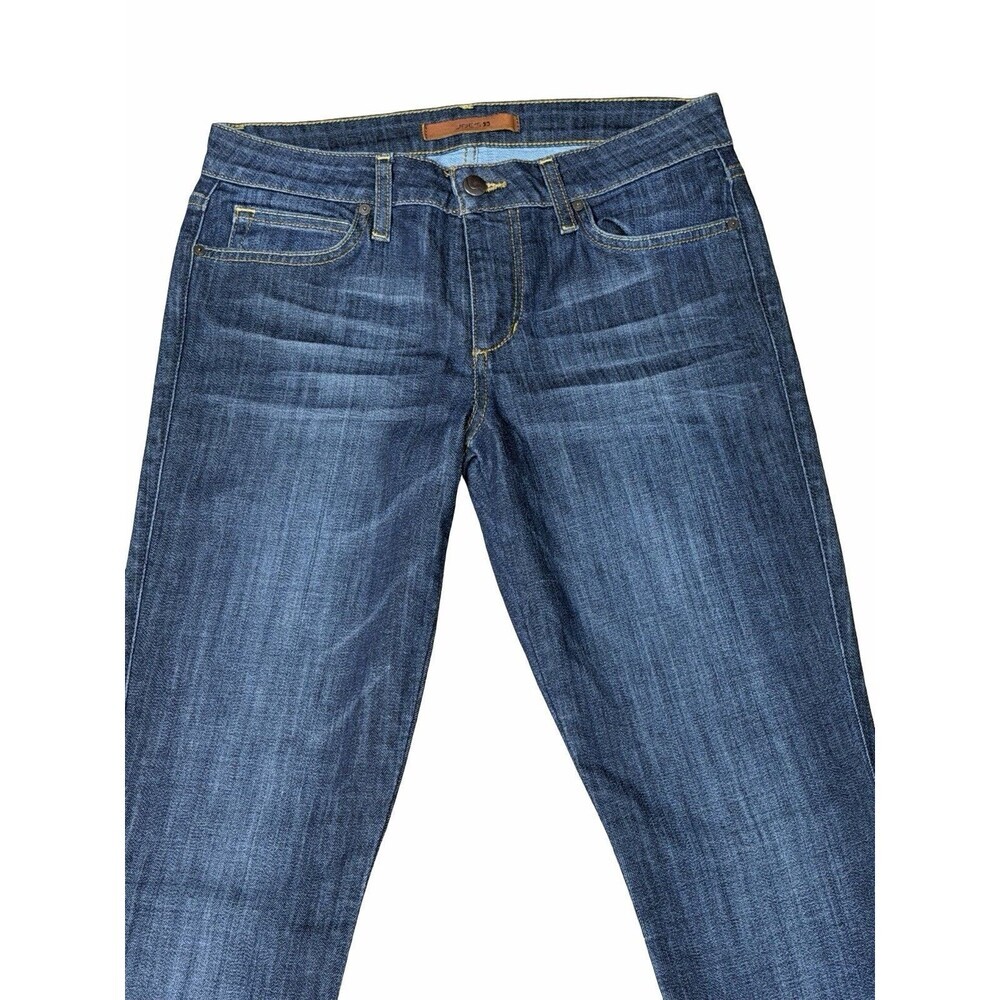 Joes Jeans Jeans Womens Size 27 (29x32)Dark Whiskered Wash Blue Mid Rise Skinny